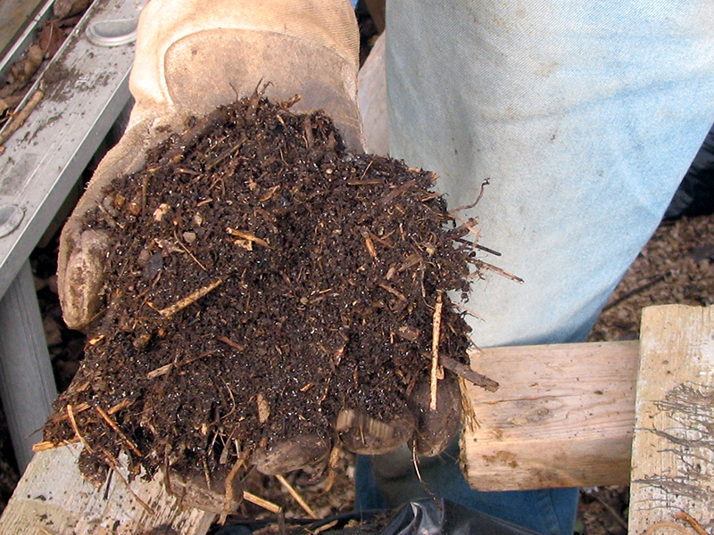 Finished compost