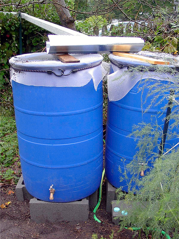 Rain barrels