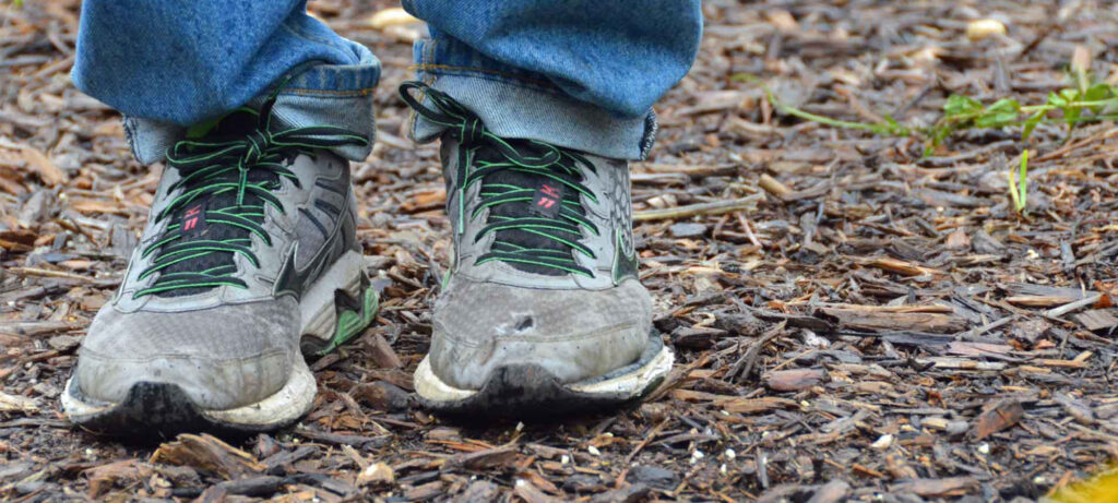 People walking in habitat