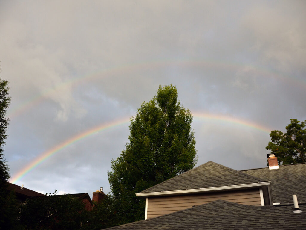 Double rainbow