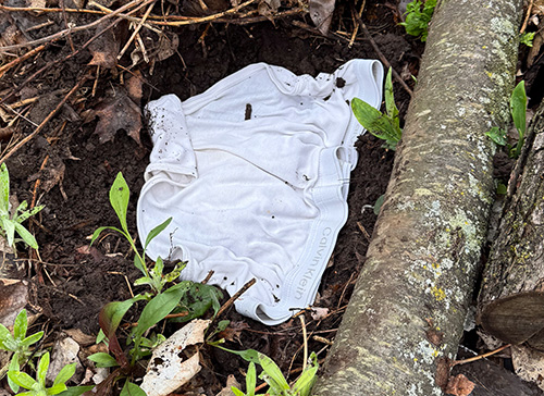 Burying old undies